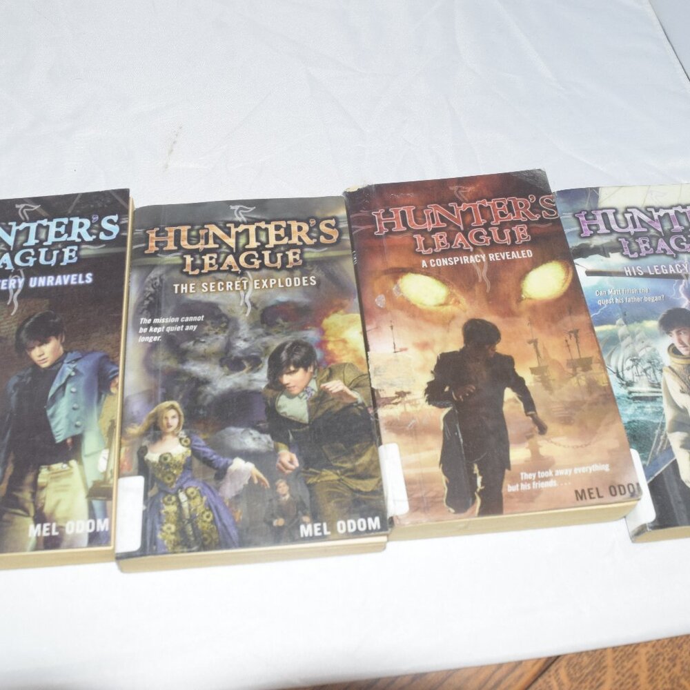 Hunter's League Series by Mel Odom - 4 Book YA Fantasy Set